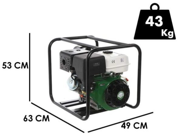 Greenbay GB-HPWP 80 Wärmemotorpumpe – Hohe Förderhöhe – mit 80 mm Anschlüssen