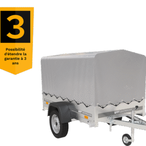 750 kg Kippanhänger mit Domdeckel Garden Trailer 201 KIPP